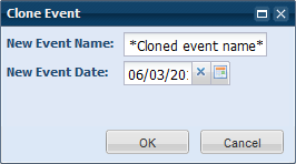 Event Clone Name